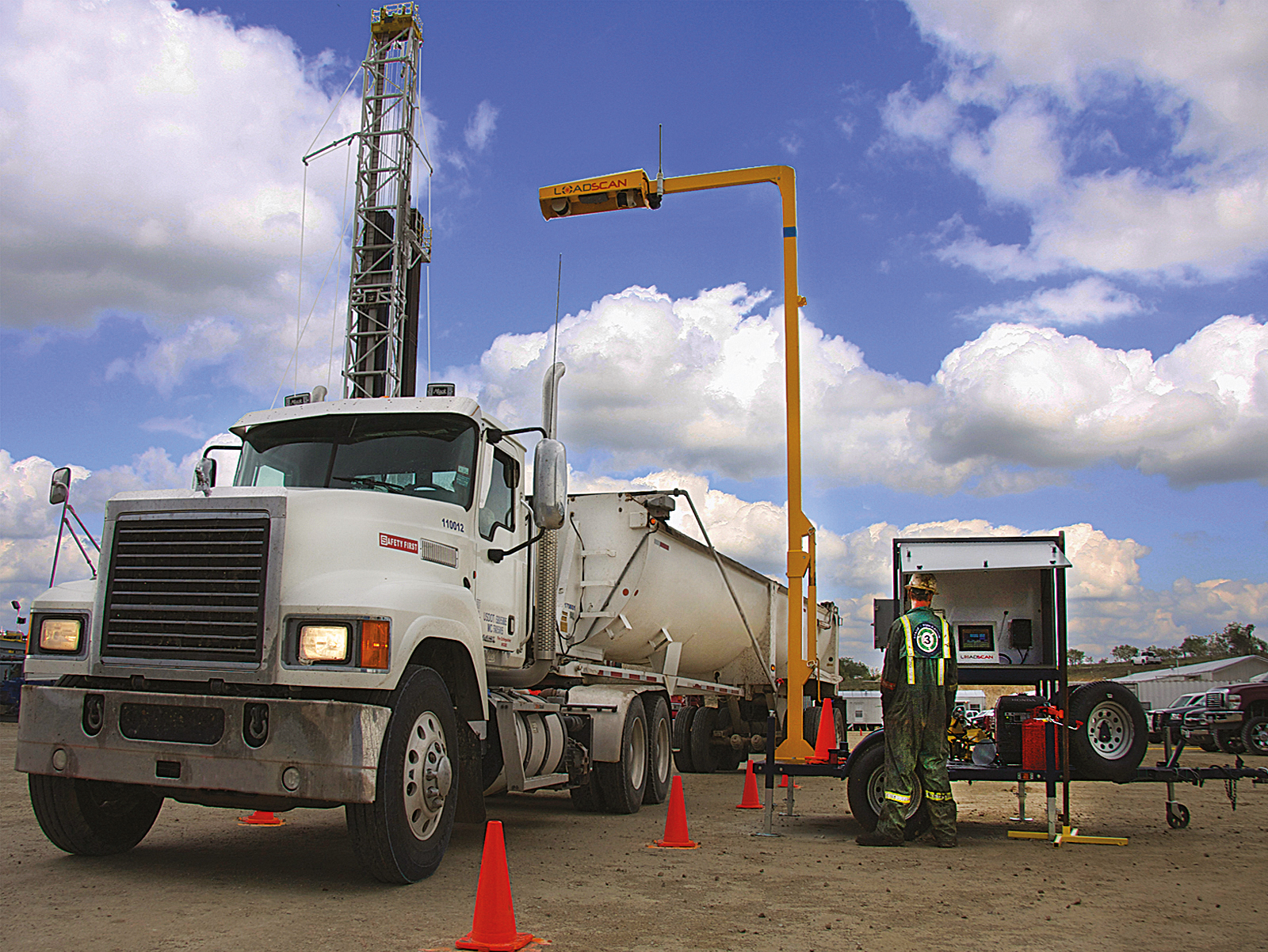 LoadScan Oil and Gas mobile LVS Trailer