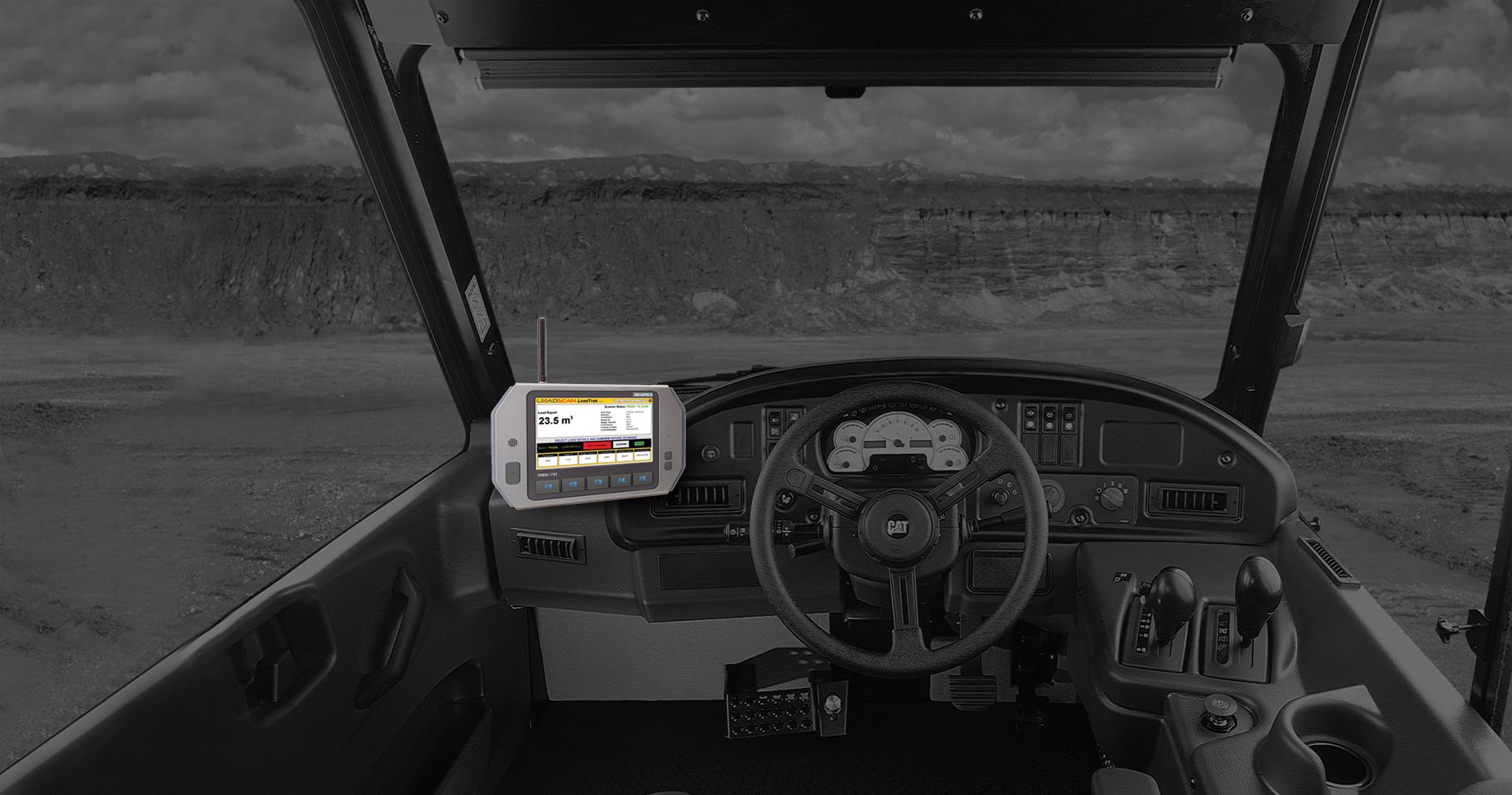 camion console incab loadTrak