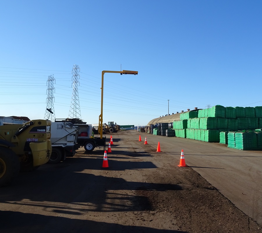 Loadscan installe le LVS-3TMM dans une grande installation de compostage aux États-Unis.