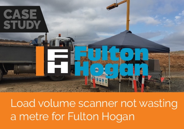 Load volume scanner not wasting a metre