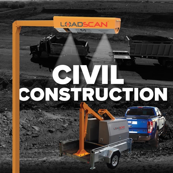 Aplicações da construção civil Loadscan